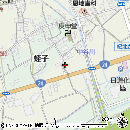 和歌山県伊都郡かつらぎ町大谷1166周辺の地図