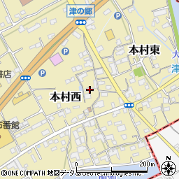 香川県綾歌郡宇多津町本村西1625周辺の地図