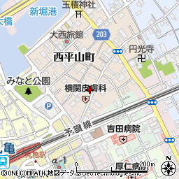 香川県丸亀市西平山町112-9周辺の地図