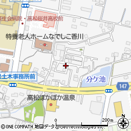 香川県高松市多肥上町1397-11周辺の地図