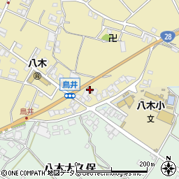 淡路八木郵便局周辺の地図