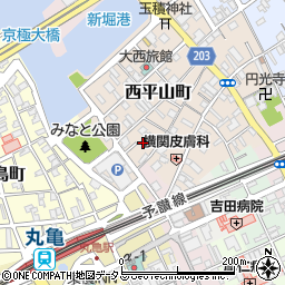香川県丸亀市西平山町149周辺の地図