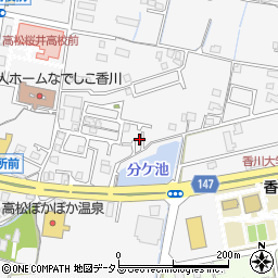 香川県高松市多肥上町1393周辺の地図
