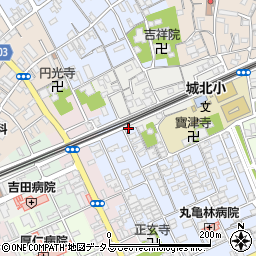 香川県丸亀市瓦町115周辺の地図
