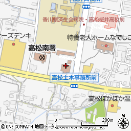 香川県庁公社等その他香川県建設技術センター周辺の地図