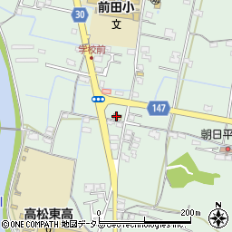 ファミリーマート高松前田東町店周辺の地図