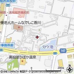 香川県高松市多肥上町1399周辺の地図