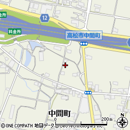 香川県高松市中間町858周辺の地図