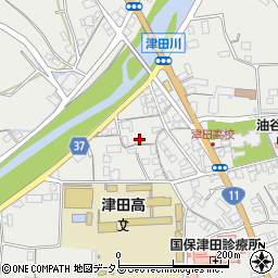 香川県さぬき市津田町津田1573-2周辺の地図
