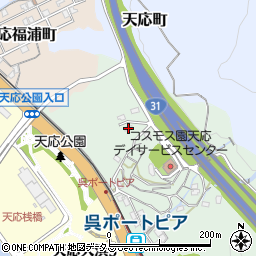 広島県呉市天応伝十原町13-11周辺の地図