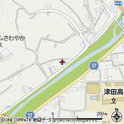 香川県さぬき市津田町津田2161-7周辺の地図