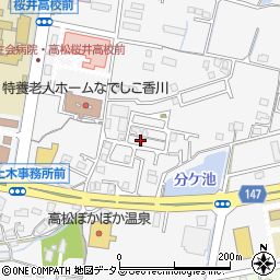 香川県高松市多肥上町1396周辺の地図