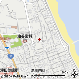香川県さぬき市津田町津田1437-7周辺の地図