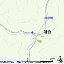 和歌山県和歌山市落合周辺の地図