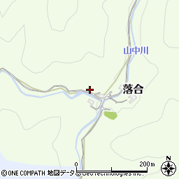 和歌山県和歌山市落合周辺の地図