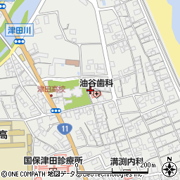 香川県さぬき市津田町津田1448周辺の地図