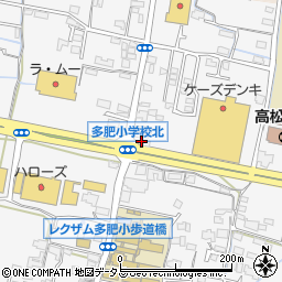 香川県高松市多肥上町1195-5周辺の地図