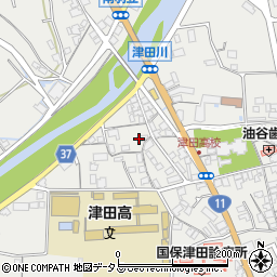 香川県さぬき市津田町津田1575-4周辺の地図