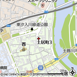 ファミール仁井田周辺の地図