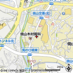 呉信用金庫焼山支店周辺の地図