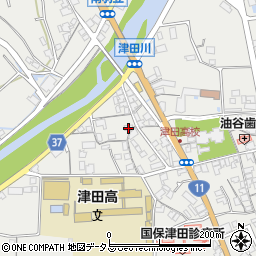 香川県さぬき市津田町津田1575-1周辺の地図