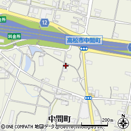 香川県高松市中間町856周辺の地図