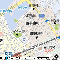 香川県丸亀市西平山町192周辺の地図