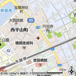 香川県丸亀市西平山町54周辺の地図