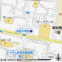 香川県高松市多肥上町1197周辺の地図