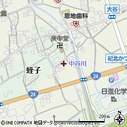 和歌山県伊都郡かつらぎ町大谷1164周辺の地図