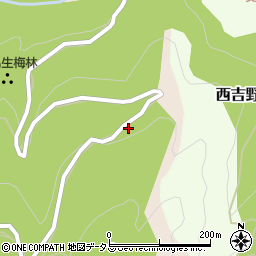奈良県五條市西吉野町北曽木226周辺の地図