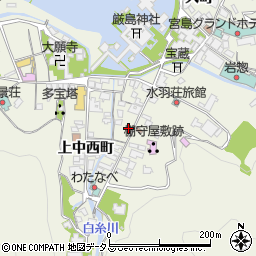 広島県廿日市市宮島町249周辺の地図