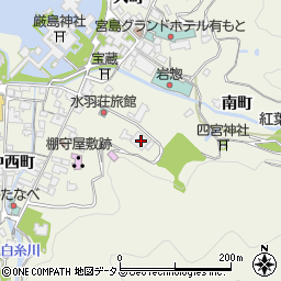 広島県廿日市市宮島町335周辺の地図