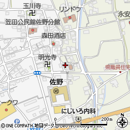 和歌山県伊都郡かつらぎ町大谷873周辺の地図