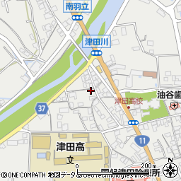 香川県さぬき市津田町津田1574-2周辺の地図