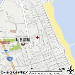 香川県さぬき市津田町津田1437-13周辺の地図