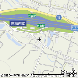 香川県高松市中間町832周辺の地図