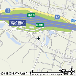 香川県高松市中間町832周辺の地図