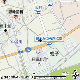和歌山県伊都郡かつらぎ町大谷37周辺の地図