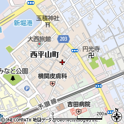 香川県丸亀市西平山町122周辺の地図