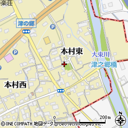 香川県綾歌郡宇多津町本村東1696-7周辺の地図