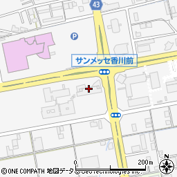 香川産業頭脳化センター周辺の地図