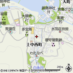 広島県廿日市市宮島町128周辺の地図