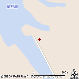 長崎県対馬市美津島町緒方92周辺の地図
