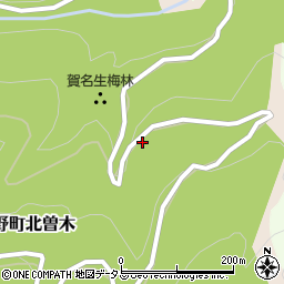 奈良県五條市西吉野町北曽木1251周辺の地図