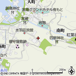 広島県廿日市市宮島町334-5周辺の地図