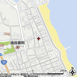 香川県さぬき市津田町津田1420-2周辺の地図