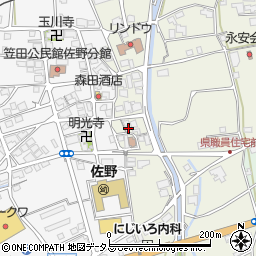 和歌山県伊都郡かつらぎ町大谷869周辺の地図