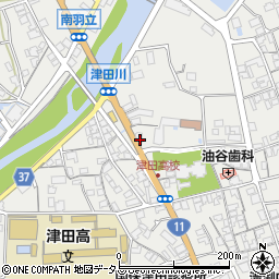 香川県さぬき市津田町津田1473-4周辺の地図