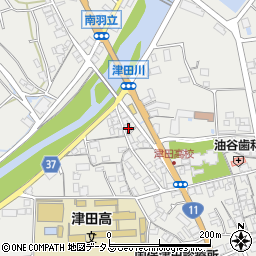 香川県さぬき市津田町津田1475-1周辺の地図